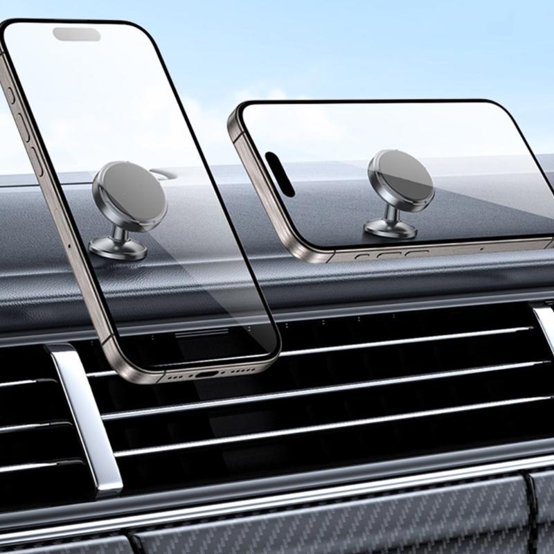 Secure Silicone Panel Car Phone Stand Bracket Rack Holder With Powerful Magnets for Easy Storage Safe Driving Experience