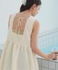 Seedless Sleeveless Tiered Guard DDXN1666 Large Tunic/Rash Women's Off-White