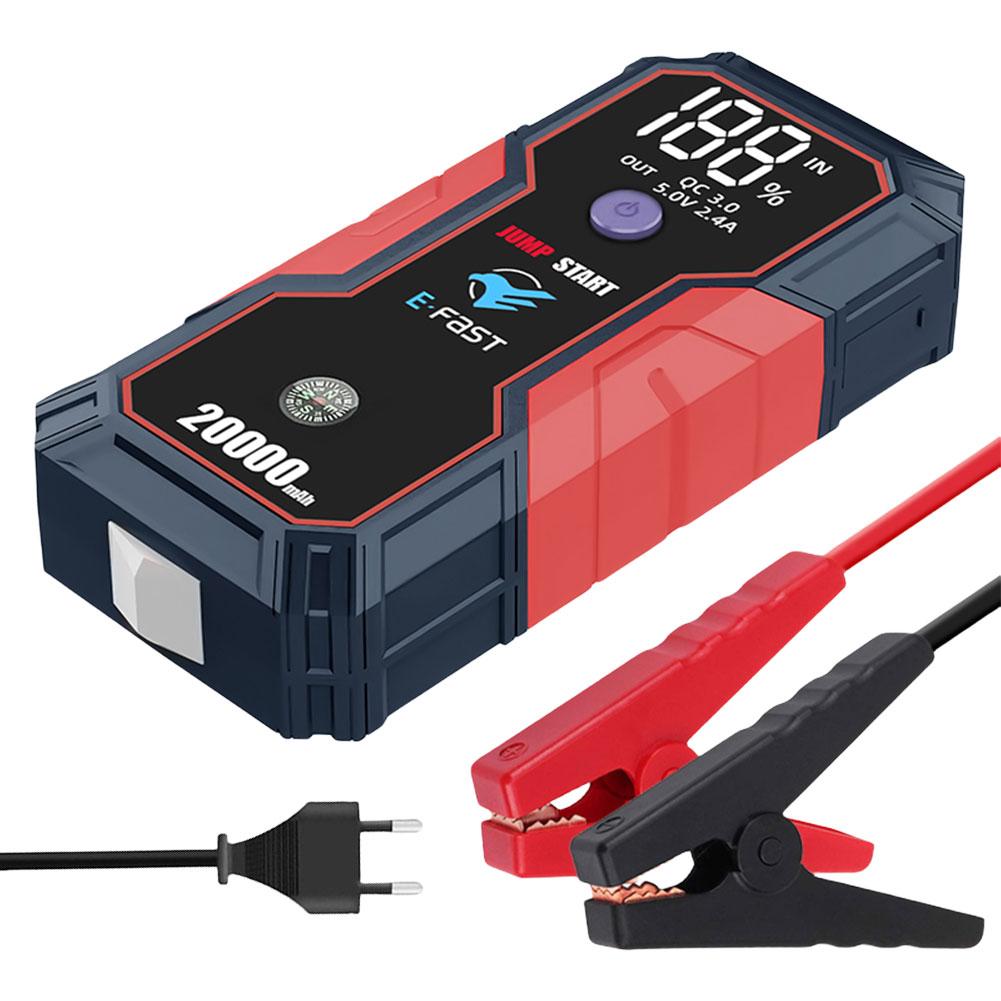 20000mAh Car Jump Starter Power Bank 12V Portable Car Battery Booster Charger Starting Device Petrol Diesel Car Starting Device