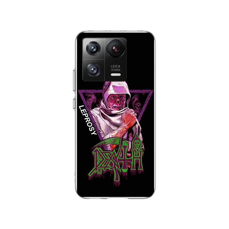 Metal Band D-Death Phone Case For Xiaomi Poco F7 Ultra X7 X6 M8 M7 M6 M4 M3 Pro X4 Mi 15 15T 14 14T 12T 12S 10T Pro 12 11 Lite C