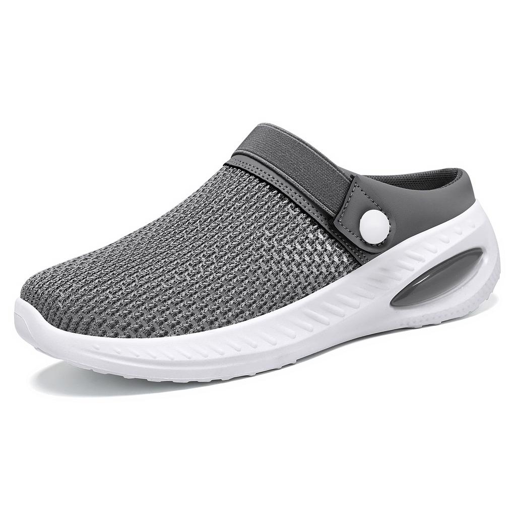 Shoes Women's shoes Versatile half tray breathable outside slippers fashionable mother shoes bag head light casual shoes