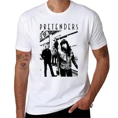 T-shirts Pretenders Été Hauts T-shirts Unis Fruit Of The Loom Unisexes T-shirts