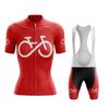 Cycling Clothing Bicycle Downhill Short-sleeved Suit Breathable Sweat-wicking Design