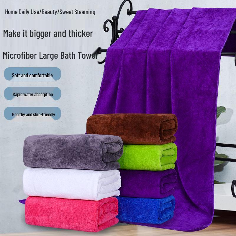 Large Soft Absorbent Bath Towel for Beauty Salons and Massage