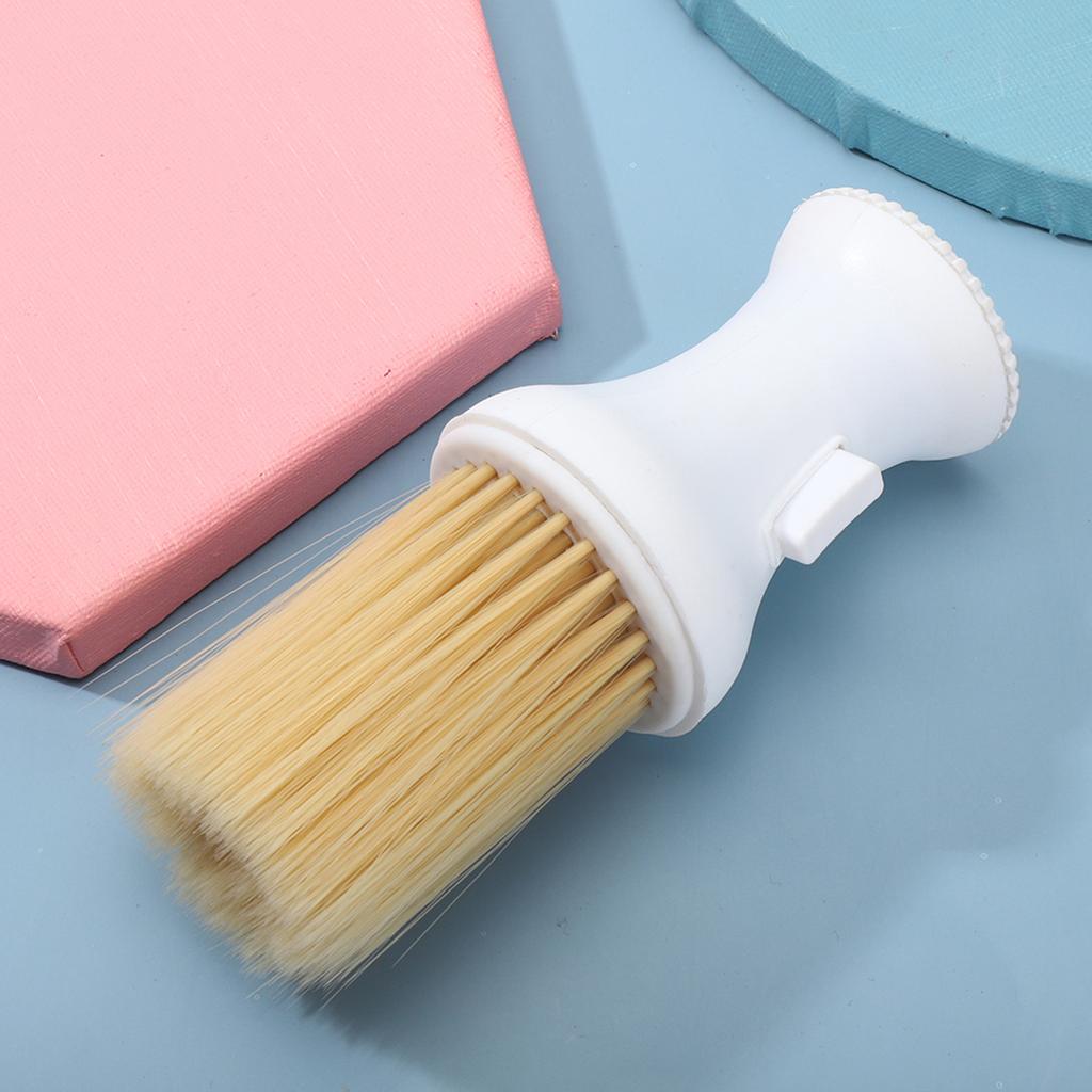 Soft Hair Neck Duster Hairdressing Powder Storage Styling Dust Cleaning Brush