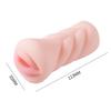 Lai Le Multi-Use Male Masturbator Cup: Mouth, Vagina, Anus Simulation, Reversible Design.