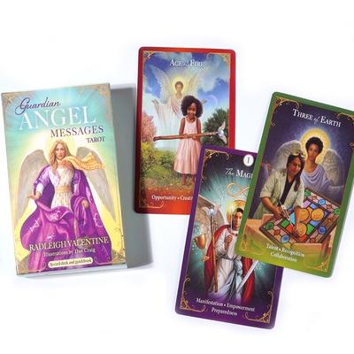 10,3 * 6 cm Schutzengel-Nachrichten Tarot-Kartenspiel