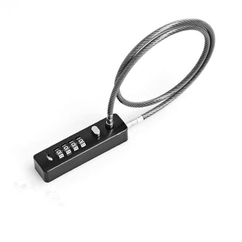 

YAVINCOL Password Lock, Padlock, Wire Lock, 4-Digit PIN Code, Dial Lock, Anti-Theft, Security, Travel, Combination Lock, Number Lock, Password Lock, A