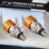 M5 Bleed Waterproof Front Fork Bleeder Relief Valve for Yamaha YZ TTR WR 125 250 450F Suzuki DRZ RM RMX RMZ Kawasaki Honda