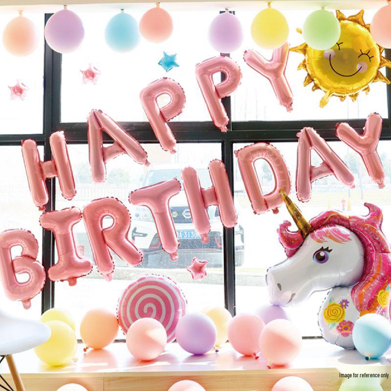 Geburtstagsdeko Ballon-Set für Kinder - Themen-Hintergrund mit Folienballons