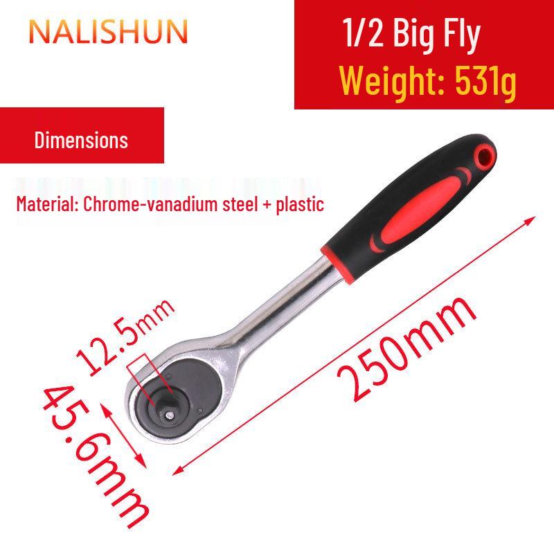 Quick Ratchet Spanner: Auto Repair Wrench Tool