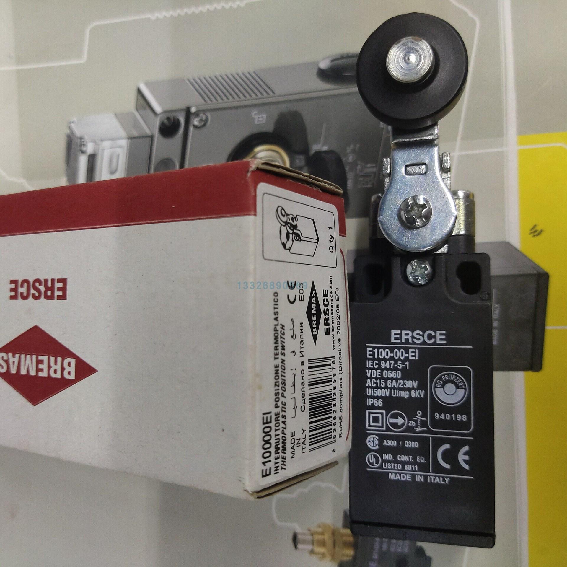 

ERSCE E100 Micro Switch Series: Models E100-00-II, E100-00-EI, E100-00-LI (3850301) Type LI