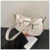 IELGY Niche Design Saddle Bag Simple Retro Underarm Bag