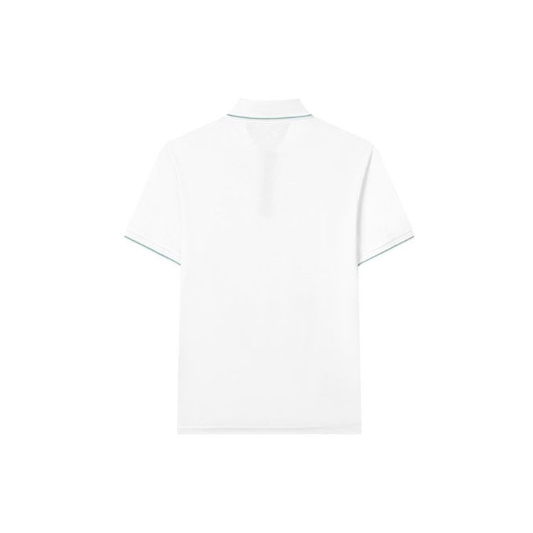 Fila Solid Color Sports Casual Polo Shirt Men Tops White F11M138157F-WT