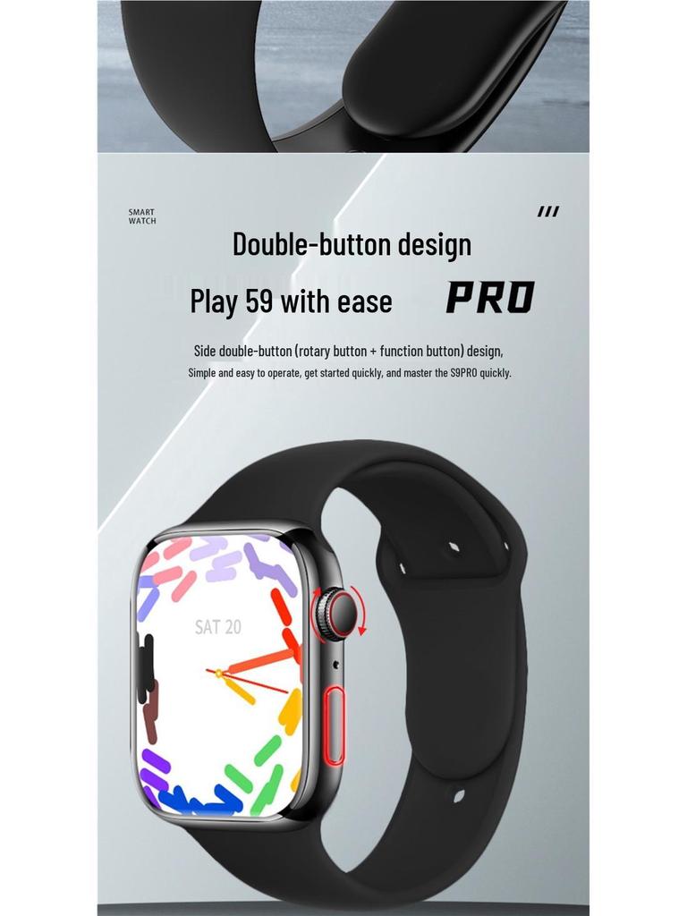 Multifunctional NFC Sports Smartwatch for Women & Men with Heart Rate Monitor & Bluetooth Call Answering