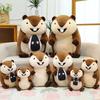 Kids Marmots Friendly Plush Animal Pillow Room Decor For Birthday Gift And Play