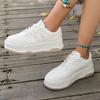 Fashion Hot selling Women's Thick Bottom Platform Sneakers Spring 2025 New Style Versatile Fashionable and beautiful Shoes Sole