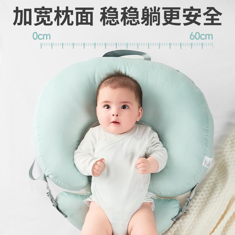 Breastfeeding Pillow, Baby Breastfeeding Aid, Maternity Waist Support Cushion, Hands-free Anti-reflux Slope Pillow