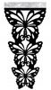OPENWORK modern decoration screen BUTTERFLIES spring GLAMOUR white colors 90 LARGE
