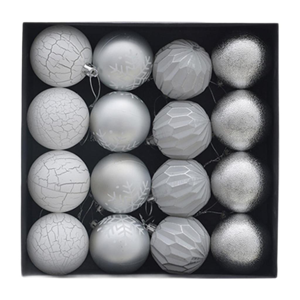 16 Pieces Christmas Ball Ornaments Tree Shatterproof Pendants Party Favors Baubles Xmas Balls Christmas Ornaments for Graduation
