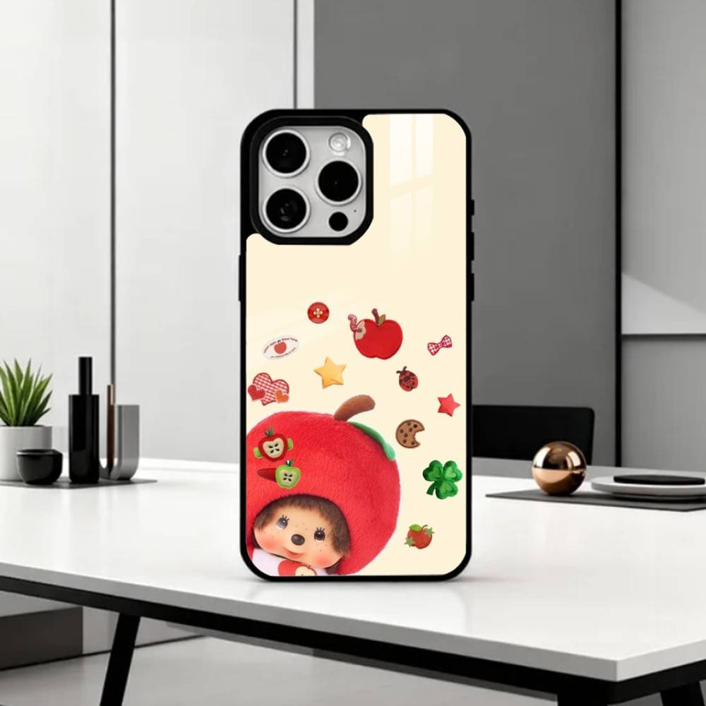 Plush Doll M-Monchhichis Phone Case For iPhone17,16,15,14,13,12,11 Plus,Pro Max Magnetic For Magsafe Wireless Charging