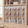 Partition Door Curtain, Soft Light Polyester Curtain, Blocking Views And Oil Fumes Curtain, Protect Privacy Drapes for Kitchen Door