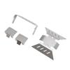 RC Car Chassis Armor Metal RC Chassis Skid Plate Axle Protector Front Guard for SCX10 III