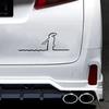 La Linea Line Art Wall Sticker Minimalist Self-Adhesive Waterproof Decal For Walls, Doors, Glass, Cars Home And Car Decoration