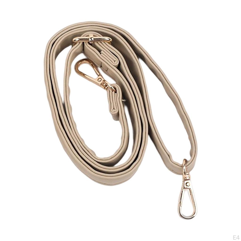 DIY PU Leather Bag Knitting, Adjustable Shoulder Strap Purse Making Accessories with Holes Weaving