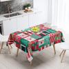 Christmas Tablecloth Home Holiday Party Atmosphere Decorative Coffee Table Tablecloth Restaurant Tablecloth