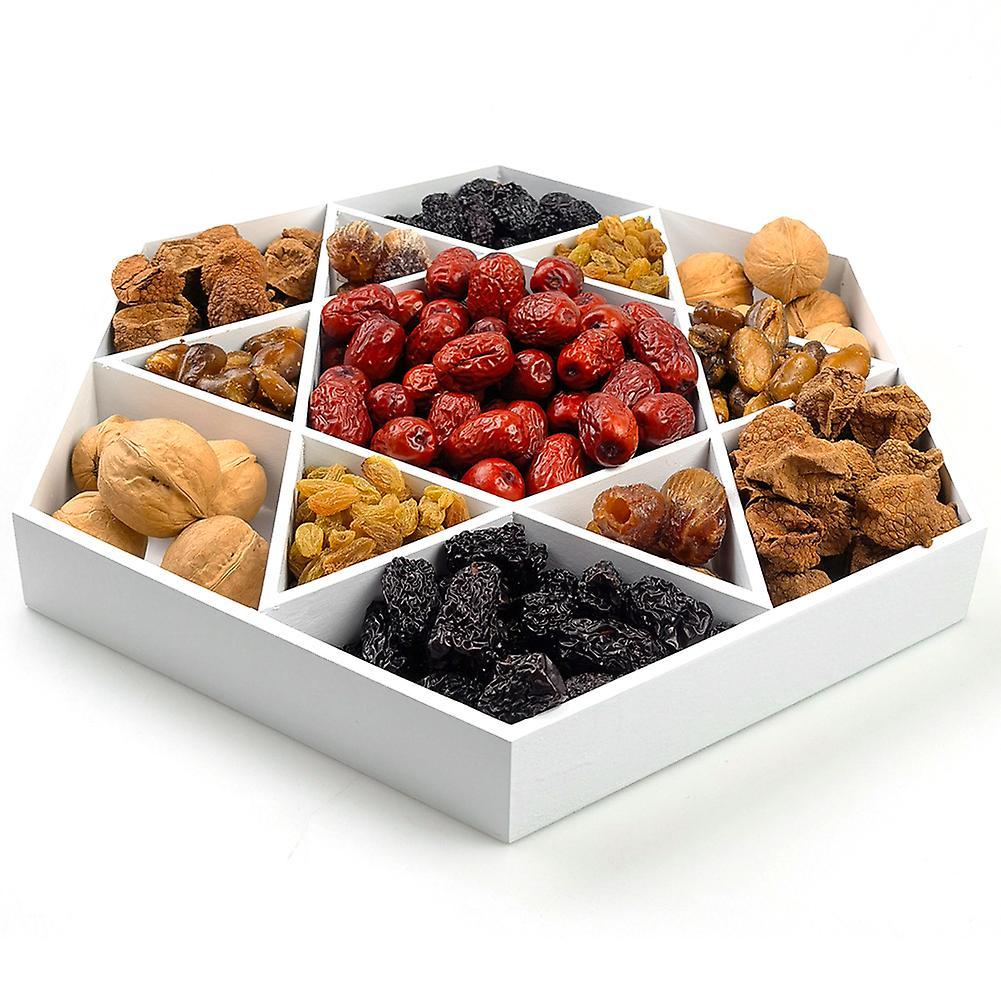 Hexagonal Star Fruits Tray Stylish Large Capacity Nut Tray for House