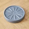 Flower Pot Tray 13 Inch Rolling Plant Caddy with Silent Wheels Easy Pot Movement Thickened Resin Flower Pot Tray