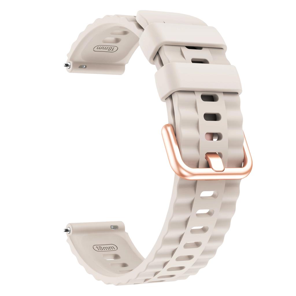 18mm Buntes Armband Kompatibel mit Huawei Watch 5 42mm Atmungsaktives Silikon-Armband für Huawei Watch GT5 GT4 41MM/GT5Pro 42mm