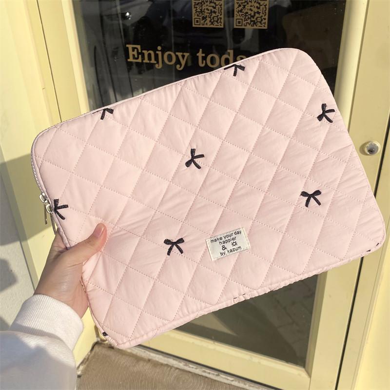 Tablet Storage Bag, Laptop Storage Bag, Soft Bag, Bow-Tie Laptop Protective Case, Shockproof Inner Sleeve