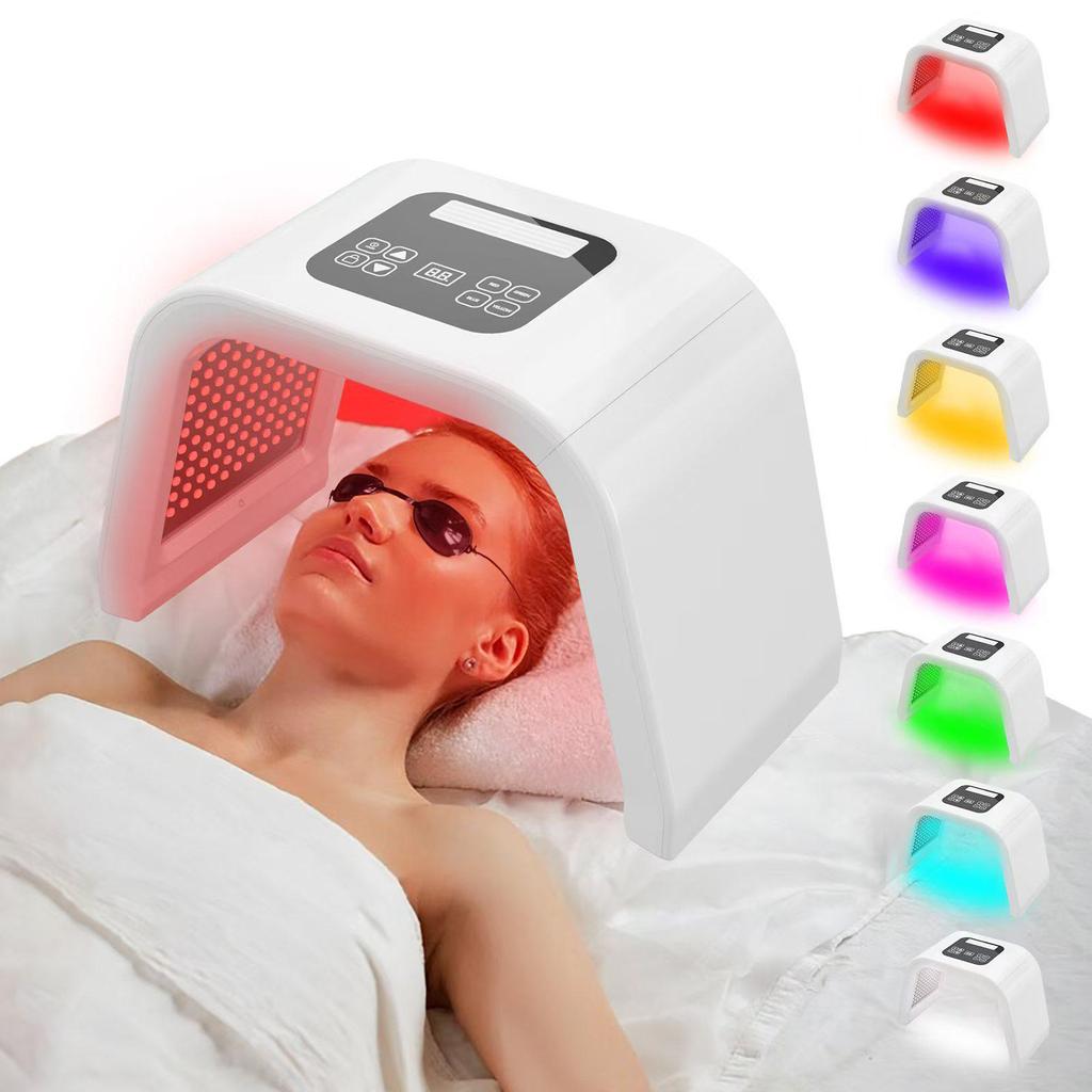 Foldable LED Spectrometer for Colorful Photon Skin Rejuvenation and Red Light Therapy