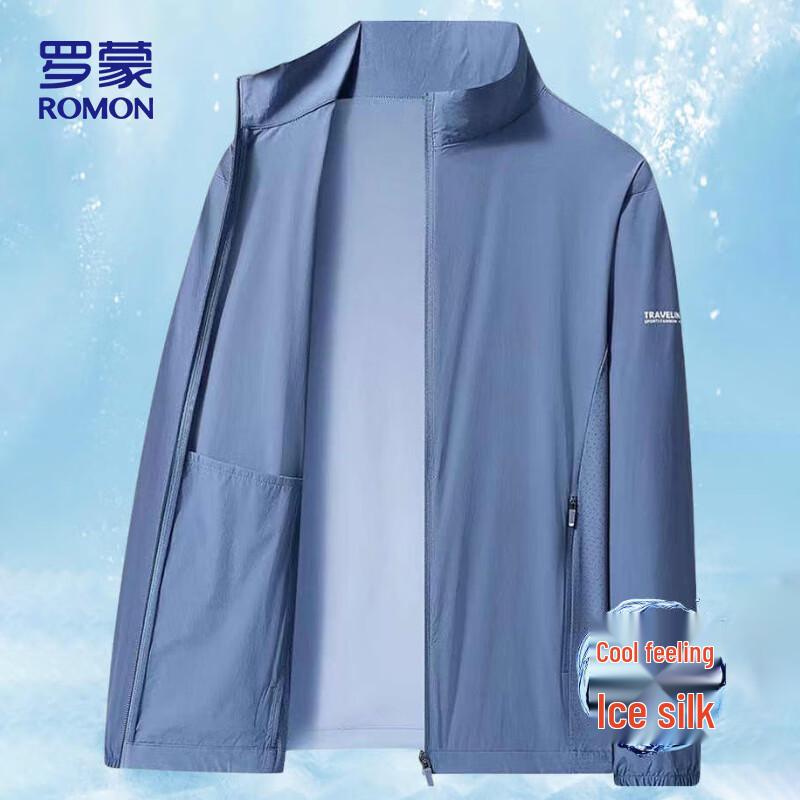 

ROMON Men s Ice Silk Sun Protection Outdoor Jacket 2XL