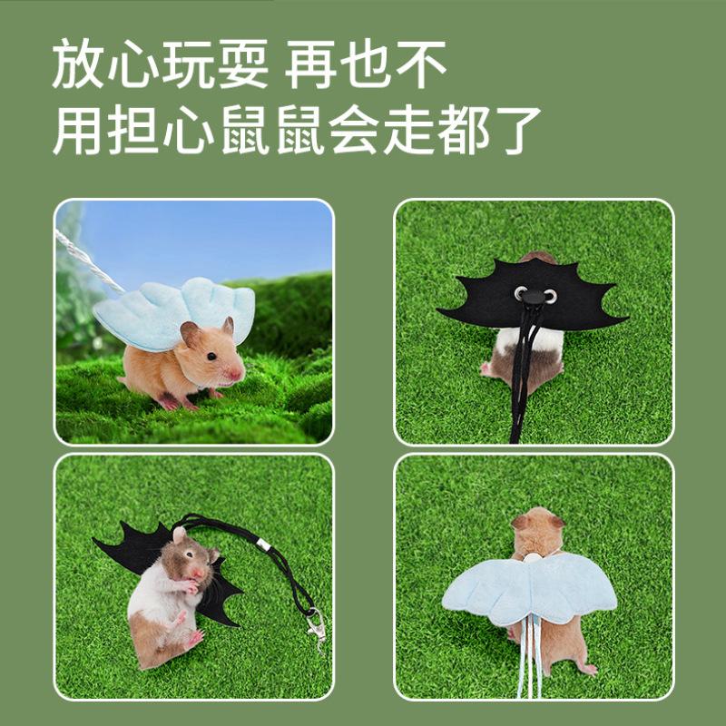 Pet Vest & Leash for Small Animals: Hamster, Squirrel, Guinea Pig, Chinchilla, Golden Bear