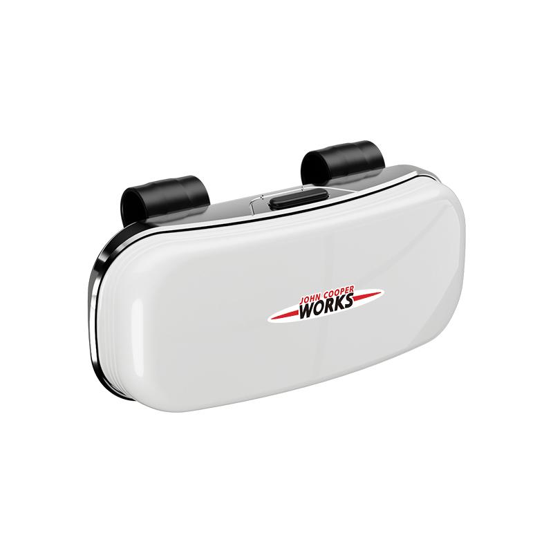 Car Visor Glasses Box Auto Sunglasses Storage Case For MINI WORKS Cooper JCW Countryman Clubman Cabrio Paceman Coupe Roadster