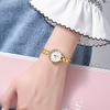 Women'S Fashion Small Plate Niche Quartz Watch Student Simple Waterproof Steel Belt Bracelet Watch