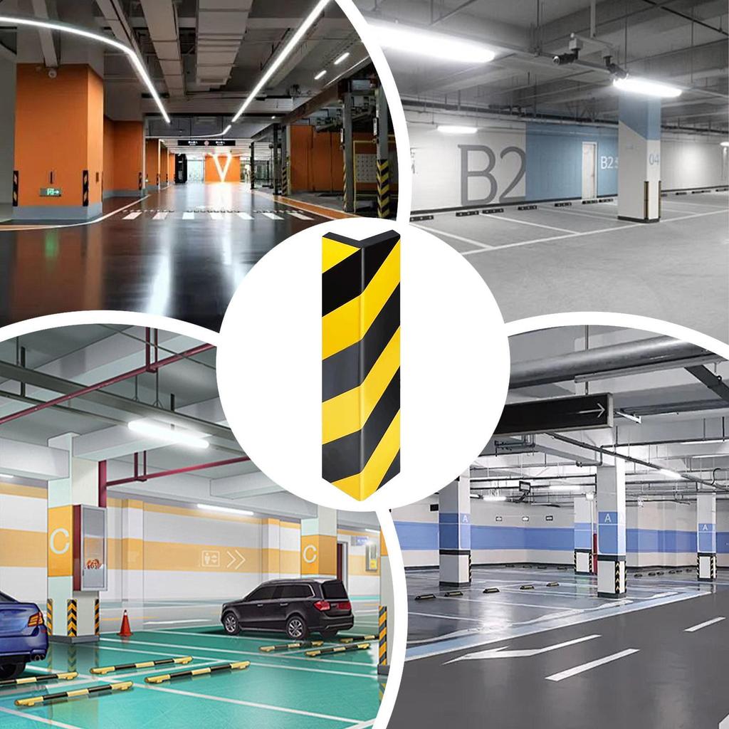Garagebilportsskydd Reflekterande Bilportsskydd Stötfångarskydd Halkfri Kudde Självhäftande Skumgummipad Kraftig Skydd