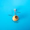 Natural Gourd Shaped Jumping Spider House Magnetic Hanging Hideout Case Small Reptile Accessory