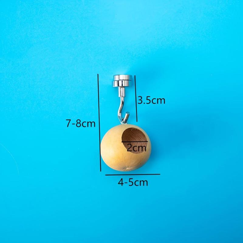 Natural Gourd Shaped Jumping Spider House Magnetic Hanging Hideout Case Small Reptile Accessory