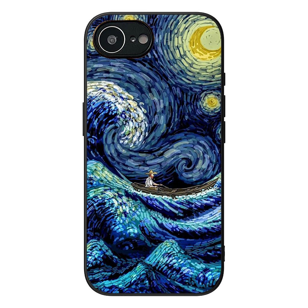 Van Goghs Starry Night Phone Case for Xiaomi Redmi Note 12 11 10 A3 Pro 10A 10C 12C Note12 5G Protective Cover