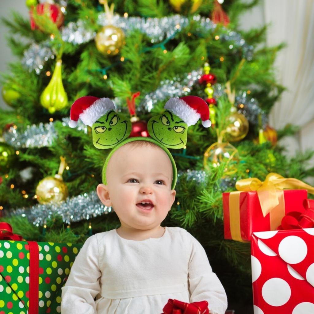 Świąteczna opaska do przebierania Świąteczna impreza Opaska dziecięca Opaska na uszy do przebierania