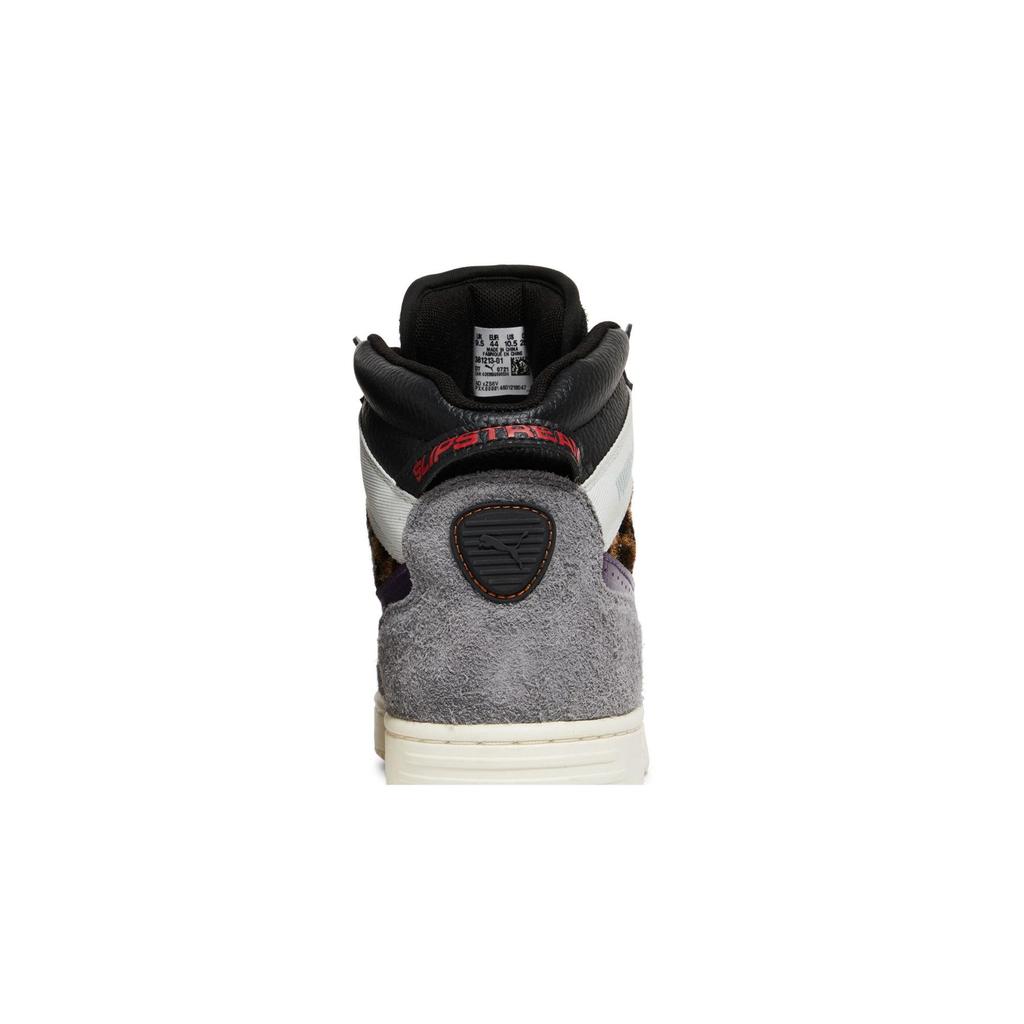 Puma Slipstream Mid 'Mutation Beast Fur' (Unisex) Black / Castlerock / Sweet Grape Skateboard Shoes 381213 01