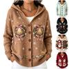 Women's Cable Knit Cardigan Mid-Length Open Front Sweater Coat for Fall and Winter