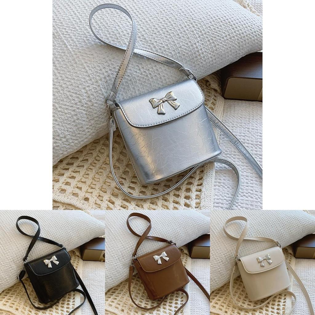 Stylish Small Square Bag 2024 New Summer Fresh Shoulder Bag For Women Chic Black
