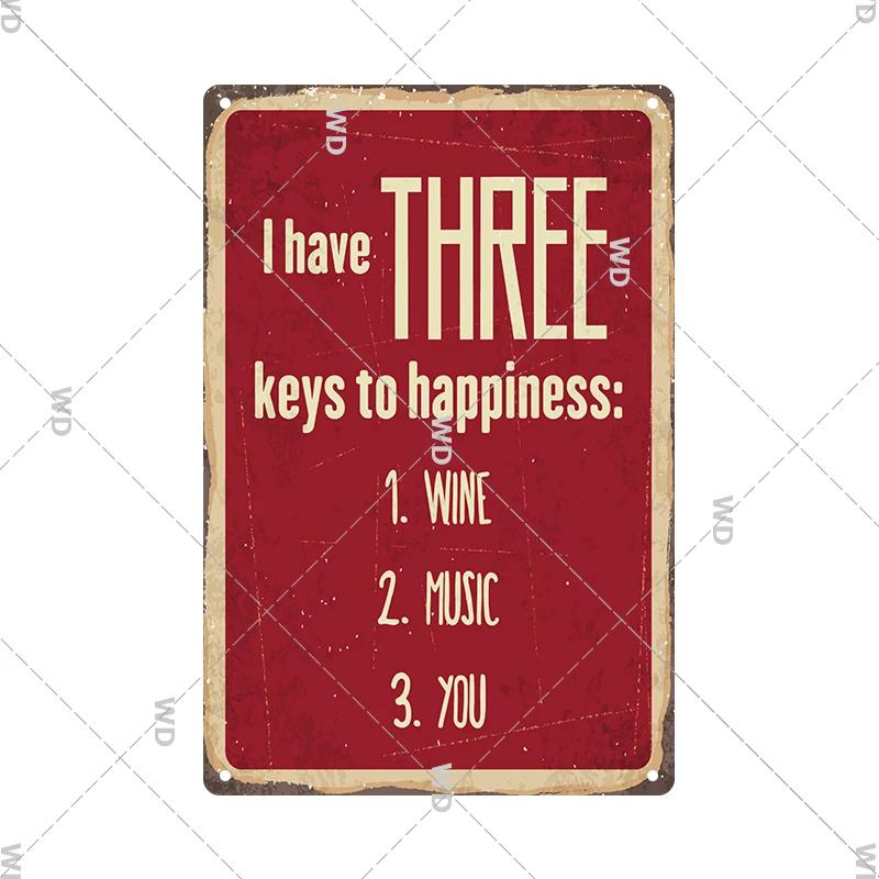 Funny Quote Sarcastic Vintage Posters Life Tin Sign Retro Plaque Metal Plate Wall Art Decor for Home Garden Courtyard Room Gift
