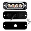 LED Emergency Light 12V 24V Amber LED Truck Car Grille Lights Flasher LED Emergency Beacon Strobe Signal Light