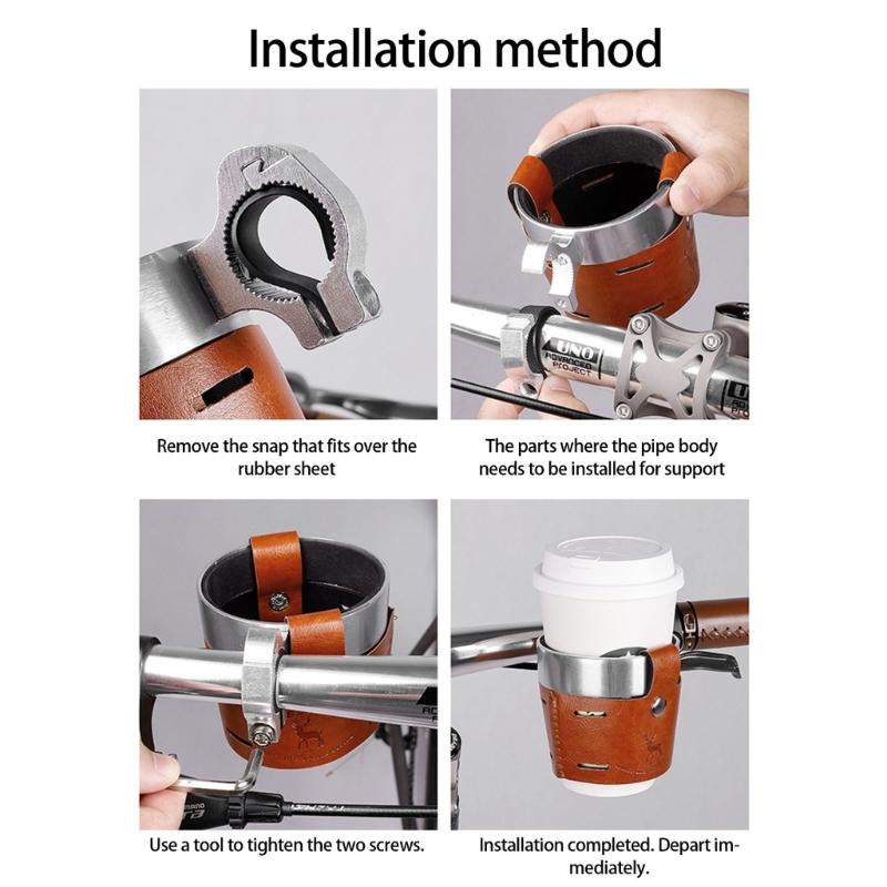 Universals Bike Bottle Cage Drink Holder Adjustable Road Bike Kettles Holder Bikes Handlebars Mount Accessories Enduring